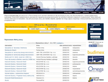 Tablet Screenshot of pracawbudownictwie.pl